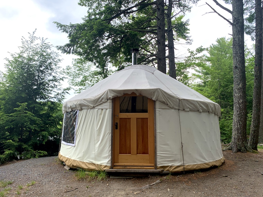 Yurt at Kejimkujik National Park