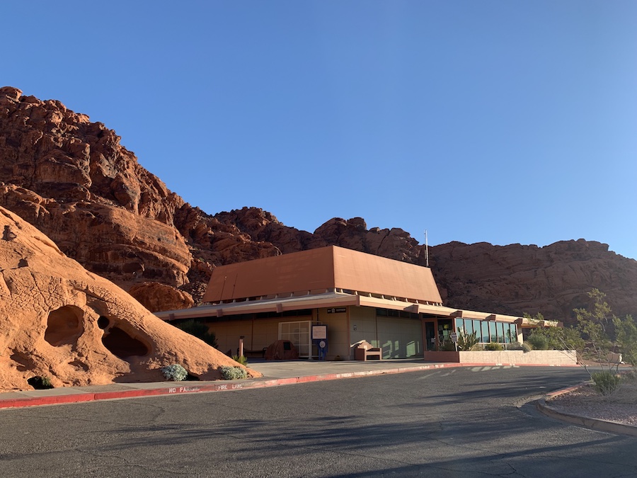 Visitor Center at the Valley of Fire State Park. 
