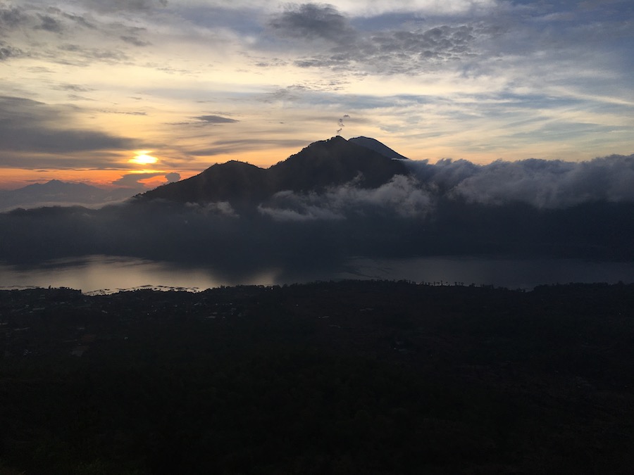 Sunrise at Mount Batur