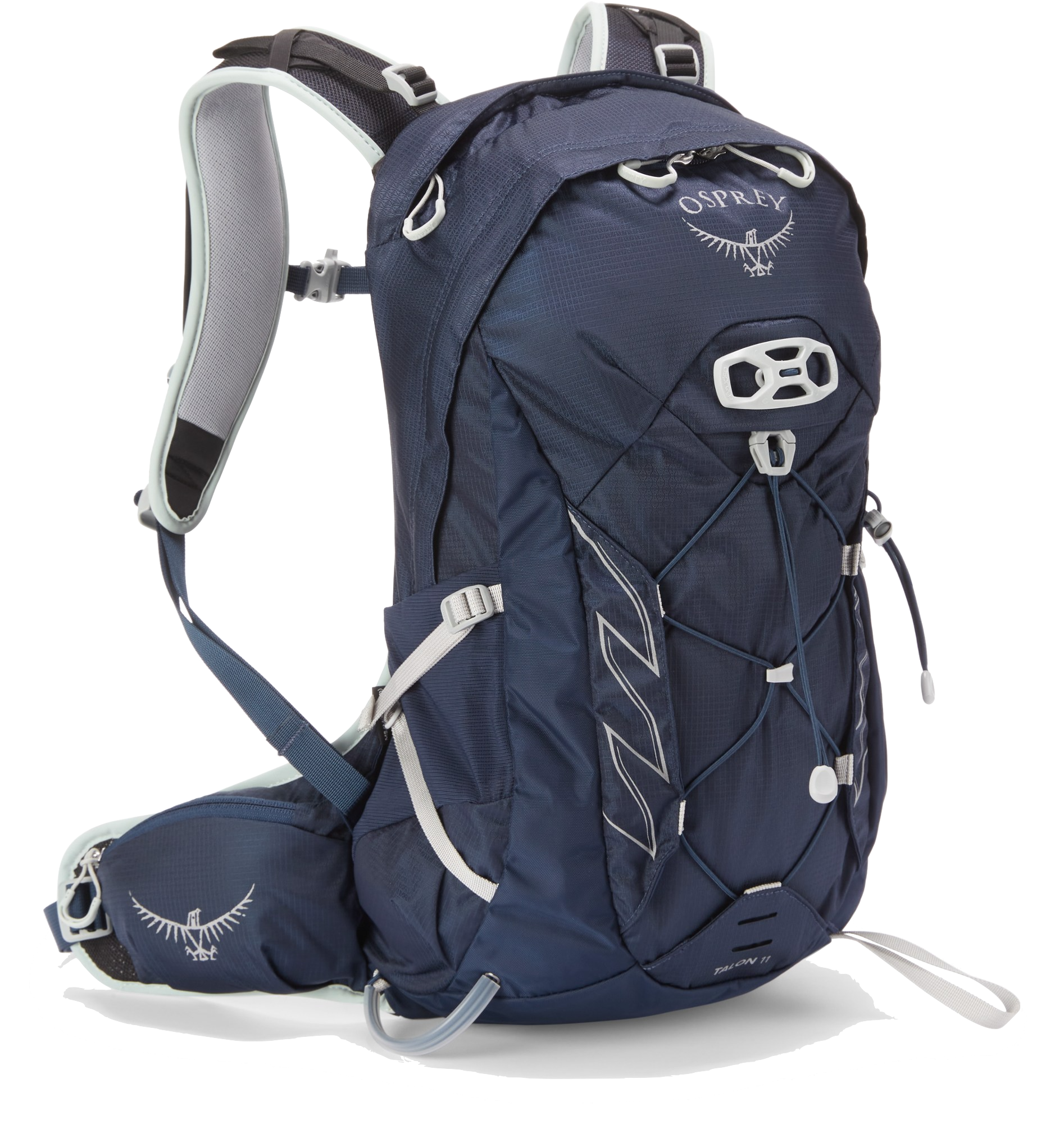 Osprey Talon hiking pack in navy blue